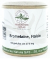 Bromélaine Marc de raisin 60 Herboristerie De Paris