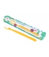 Brosse à dents écologique rechargeable Jaune Lamazuna
