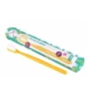 Brosse à dents écologique rechargeable Jaune Lamazuna