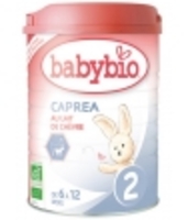 Capréa au lait de chèvre 2ème âge Dès 6 mois Babybio