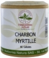 Charbon myrtille 60 Herboristerie De Paris