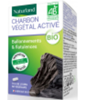 Charbon végétal 60 Gélules Naturland