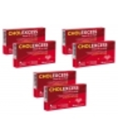 Cholexcess Levure de riz rouge 3 lots de 2 boîtes cure de 6 Bio Sante Senior