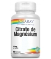 Citrate de Magnesium 144 mg 90 gélules Solaray