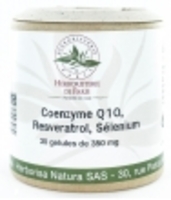 Coenzyme Q10 Fort Resveratrol Sélénium 30 Herboristerie De Paris
