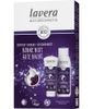 Coffret Bonne nuit crème masque mains 2 en 1 et lait Lavera