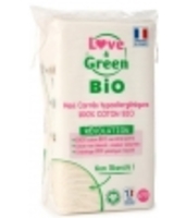 Cotons BIO Maxi Carrés Love and Green