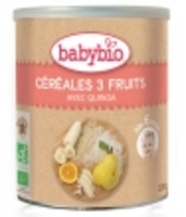 Céréales 3 fruits avec Quinoa dès 6 mois Babybio