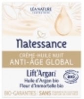 Crème Huile Nuit anti âge GLOBAL Immortelle Natessance