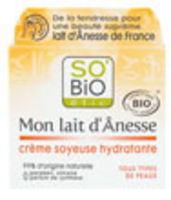 Crème soyeuse hydratante au lait d