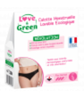 Culotte Menstruelle Lavable Ecologique Taille 42 Flux Love and Green