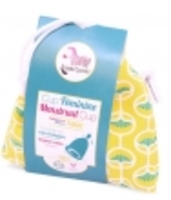 Cup féminine Taille 2 avec pochette en coton bio Lamazuna