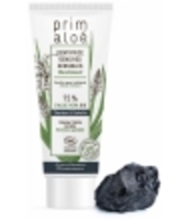 Dentifrice au charbon et à la menthe Prim Aloe