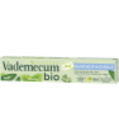 Dentifrice blancheur naturelle Menthe et Thé blanc Vademecum Bio