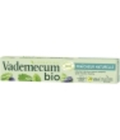 Dentifrice fraicheur naturelle Menthe et Thé vert Vademecum Bio