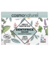 Dentifrice solide rafraîchissant argile et menthe bio Cosmo Naturel