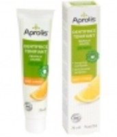 Dentifrice Tonifiant sans menthe Propolis et xylitol aromatisé au Citron Aprolis