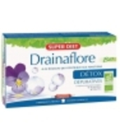 Drainaflore bio 20 ampoules de Super Diet