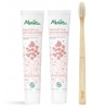 Duo Dentifrice Gencives sensibles Badiane Girofle 75ml+ brosse à dents bambou Melvita