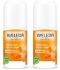 Duo Déodorant roll on 24h Argousier Weleda