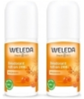 Duo Déodorant roll on 24h Argousier Weleda