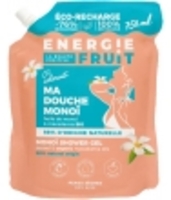 Eco recharge gel Douche Monoi Huile de Macadamia Bio Energie Fruit
