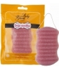 Eponge Merveilleuse Konjac Corps Rose Hydratante et Lady Green