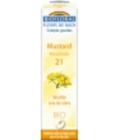 Fleur De Bach Elixir Mustard n°21 Moutarde Biofloral