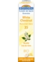 Fleur De Bach Elixir White Chesnut n°35 Marronnier blanc en granules Biofloral