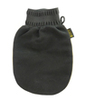 Gant Kessa grain moyen noir de gommage Karawan