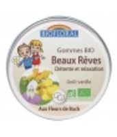 Gommes Beaux Rêves détente et relaxation goût vanille Biofloral