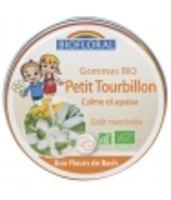 Gommes Petit Tourbillon calme et apaise goût mandarine Biofloral