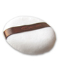 Houpette grand format pour Poudre Couleur Caramel