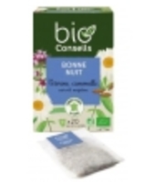 Infusion Bonne Nuit bio 20 sachets Bio Conseils