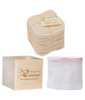Kit Eco belle + 20 carrés démaquillants lavables Bambou écru + filet + boite en Les Tendances D Emma