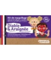 Kit maquillage 3 couleurs Diable et Araignée 3x Namaki