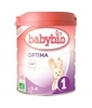 Lait Babybio 1 Optima pour nourrisson de 0 à 6 mois Babybio