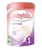 Lait Babybio 1 Optima pour nourrisson de 0 à 6 mois Babybio