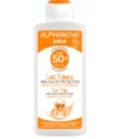 Lait Solaire SPF 50+ bébé naissance à 3 ans 125g nouvelle Alphanova