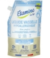 Liquide vaisselle hypoallergénique sans parfum éco recharge Etamine du Lys