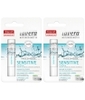 Lot de 2 Baume à lèvres basis sensitiv 2 x Lavera