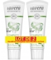 Lot de 2 Dentifrice complete care menthe au fluor 2 x Lavera