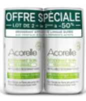 Lot de 2 Déodorants soin efficacité longue durée Cristaux d
