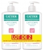 Lot de 2 lait Corps Nourrissant Karité Géranium 2 x Cattier