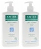 Lot de 2 Laits corps hydratant modelant Aloe Vera et Onagre Cattier