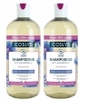 Lot de 2 Shampooing anti jaunissement cheveux gris blancs et blonds centaurée 2 x Coslys