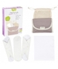 Lot de 3 protèges slips lavables + trousse de voyage + filet de Les Tendances D Emma