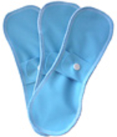 Lot de 3 serviettes régulières lavables jour Chanvre Lulu Nature
