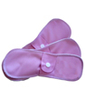 Lot de 3 serviettes régulières lavables jour Coton bio Lulu Nature