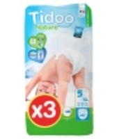 Lot de 3 x 46 Couches Jumbo Pack (T5/XL) Tidoo